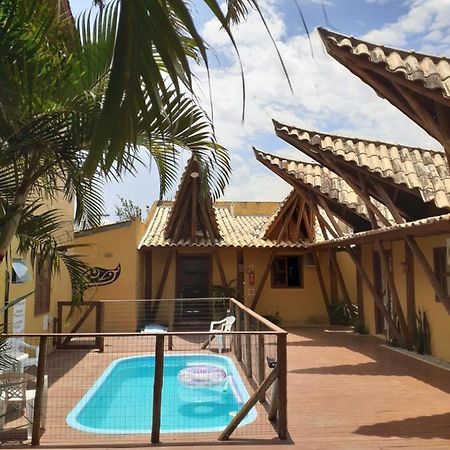 Bula House Uma Quadra Do Mar Apartment Гаропаба Екстериор снимка